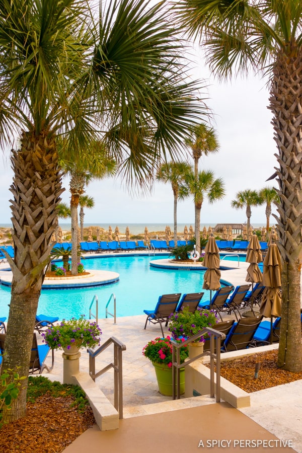 Ritz-Carlton Pools - Amelia Island, Florida Travel Planning Tips | ASpicyPerspective.com