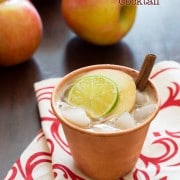 Easy Apple Butter Recipe - Bonita Apple Butter Cocktail! #fall #cocktails