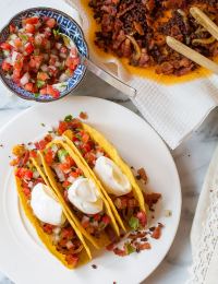 Zesty Bacon Ranch Jalisco Tacos Recipe on ASpicyPerspective.com