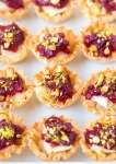 Baked Brie Bites with Cranberry Sauce Recipe #ASpicyPerspective #brie #baked #cranberry