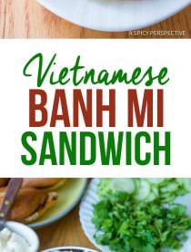 Perfect Vietnamese Banh Mi Sandwich | ASpicyPerspective.com