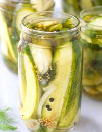 Best Homemade Refrigerator Pickles Recipe #ASpicyPerspective