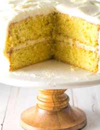Our Best Lemon Buttermilk Cake Recipe #ASpicyPerspective #lemon #cake #easter