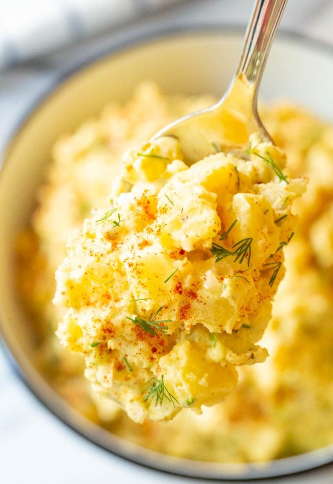 Spoonful of this family secret - Best Potato Salad Recipe