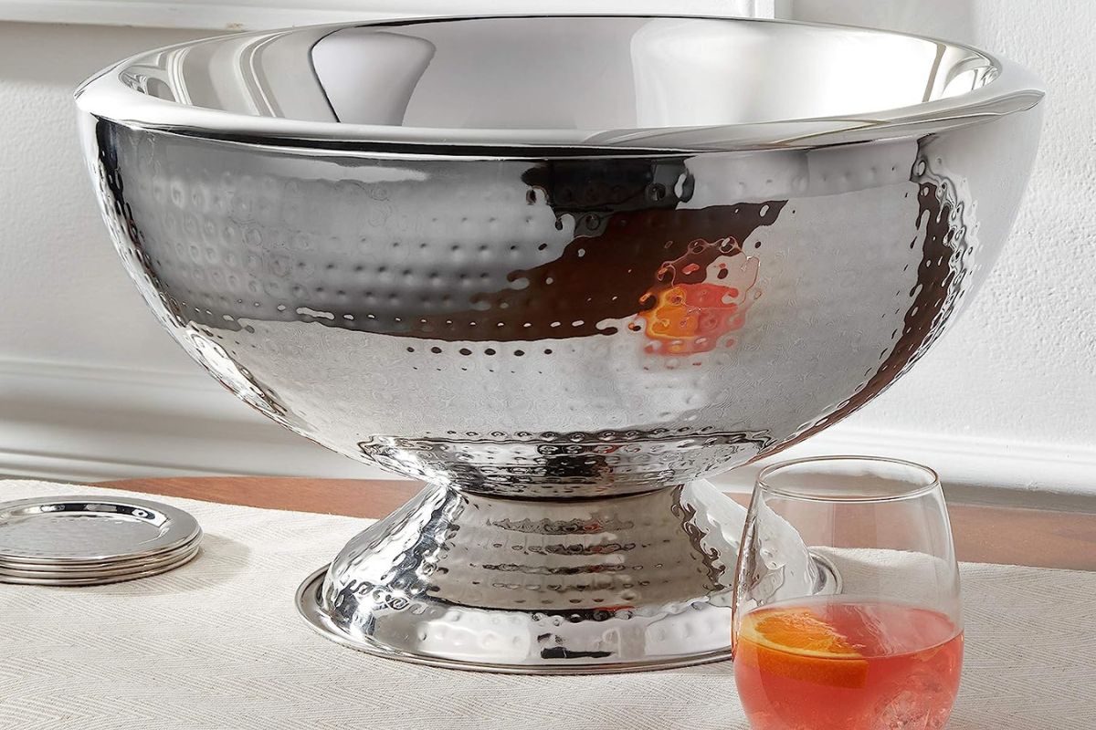 best stainless punch bowl