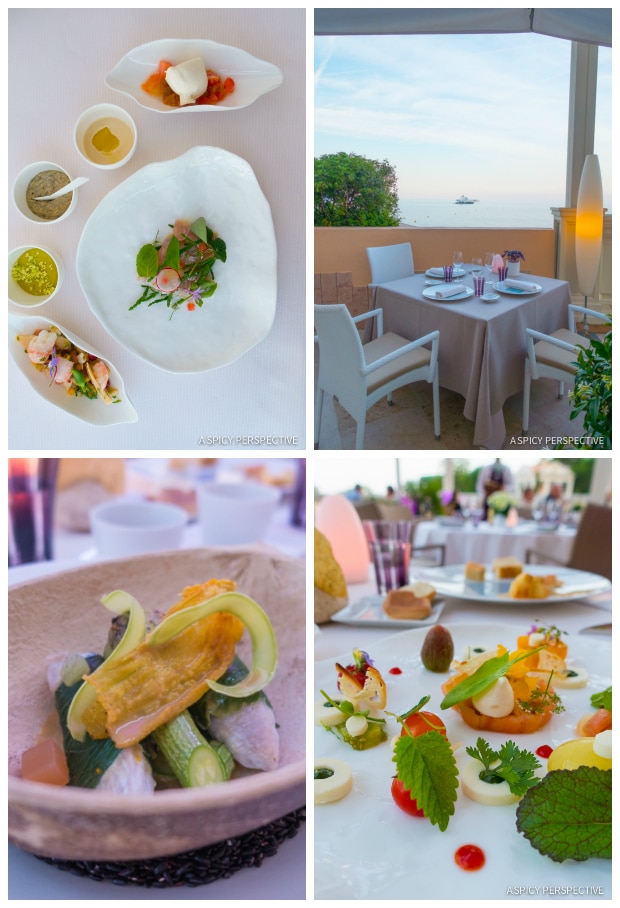 Blue Bay Restaurant - Monte Carlo Monaco on ASpicyPerspective.com #travel #frenchriviera #cotedazur