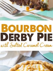 Best Bourbon Derby Pie with Salted Caramel Whipped Cream Recipe