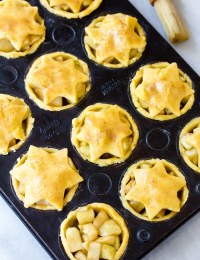 Easy Brandy Apple Hand Pies with Cornmeal Crust | ASpicyPerspective.com