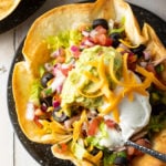 Bubbly Taco Salad Bowls