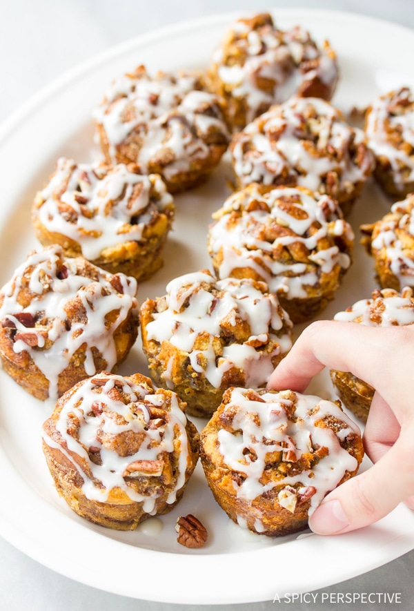 Best Cinnamon Roll Bread Pudding Muffins Recipe