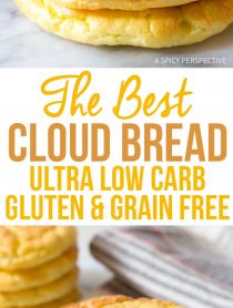 You've got to try this! The Best Cloud Bread Recipe #lowcarb #glutenfree #grainfree