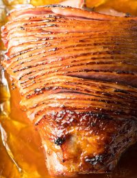 Coke Baked Ham Recipe #ASpicyPerspective #ham #bakedham #hamglaze #cokeham