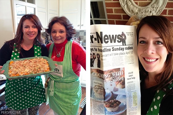 Cooking with Sister Schubert #SisterSchubertsHoliday