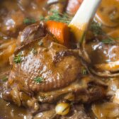 Creamy Coq au Vine Recipe #ASpicyPerspective #french #holiday