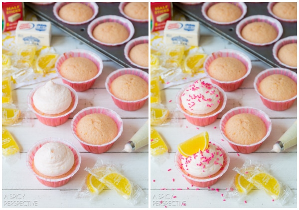 Making Pink Lemonade Cupcakes! #lemon #lemonade #cupcakes #pink #kitchenconvo