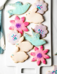 Best Cut Out Sugar Cookies + Sugar Cookie Icing