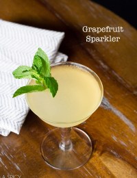Grapefruit Sparkler #Cocktail #holidays