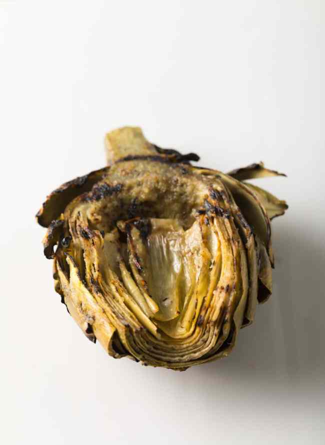 Easy Grilled Artichokes with Miso Butter Recipe #ASpicyPerspective #lowcarb #howto #artichoke