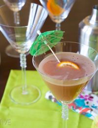 Haleakala Holiday - Malibu Rum Cocktail #holiday #newyearseve #cocktails
