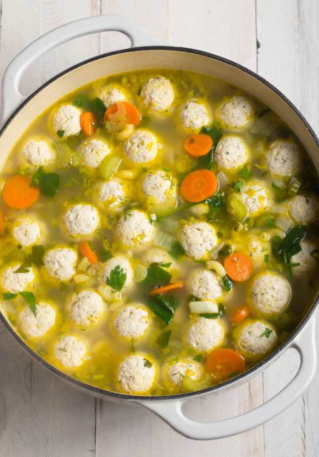 Healthy Italian Meatball Soup Recipe #ASpicyPerspective #glutenfree #skinny