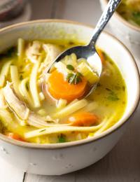 Homemade Chicken Soup Recipe #ASpicyPerspective #Chicken #soup #chickensoup #noodle #best #comfortfood
