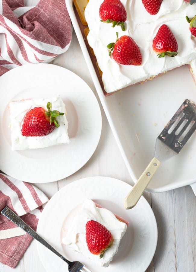 Homemade Pudding Recipe  - strawberry and whipped cream