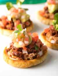 How To Make Mexican Sopes: This easy Authentic Sopes Recipe makes the most amazing Sopes ever! #mexican #cincodemayo #ASpicyPerspective