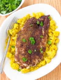 Roasted Indian Fish and Creamy Curried Cauliflower Recipe