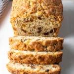 The Best Sweet Irish Soda Bread #ASpicyPerspective #march #saintpatricksday #stpatricksday #stpaddysday #bread #raisins #irish