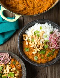 Utterly Perfect Irresistible Red Lentil Curry Recipe (Gluten Free & Vegan!) #ASpicyPerspective #curry #thai #glutenfree #vegan