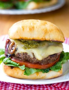 Zesty Italian Burgers