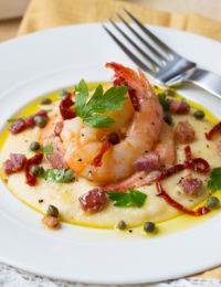 Italian Shrimp and Grits #comfortfood