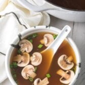 Japanese Clear Soup Recipe #ASpicyPerspective #hibachi #clearsoup #onionsoup