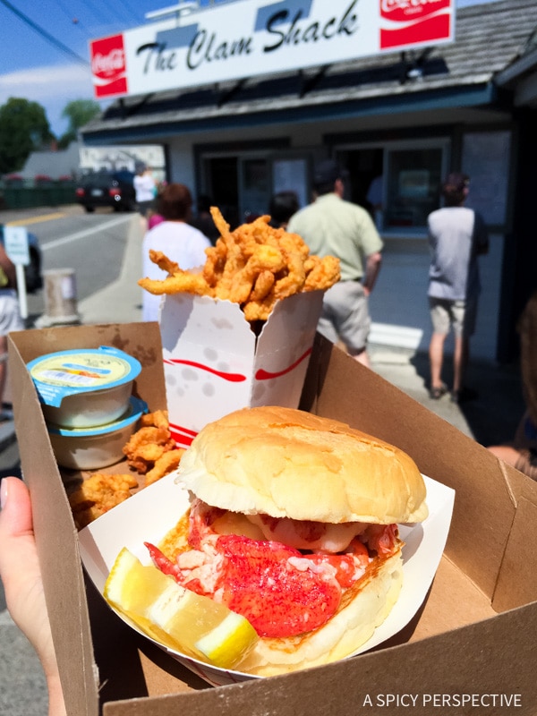 The Clam Shack in Kennebunkport, Maine Coast Crawl on ASpicyPerspective.com #travel 