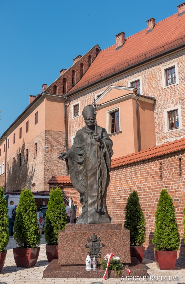 Pop John Paul II - Top 10 Reasons to Visit Krakow, Poland | ASpicyPerspective.com #travel