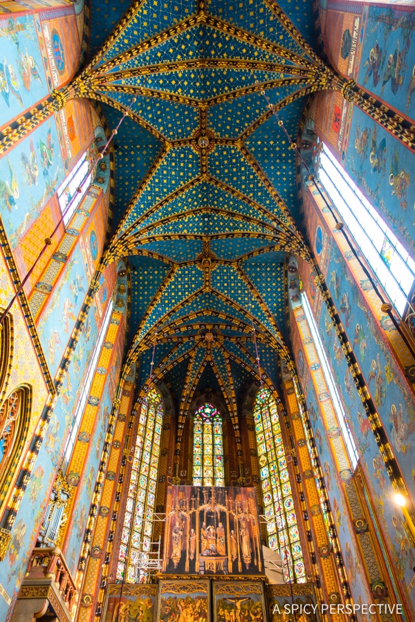 St. Mary's - Visit Krakow, Poland | ASpicyPerspective.com #travel