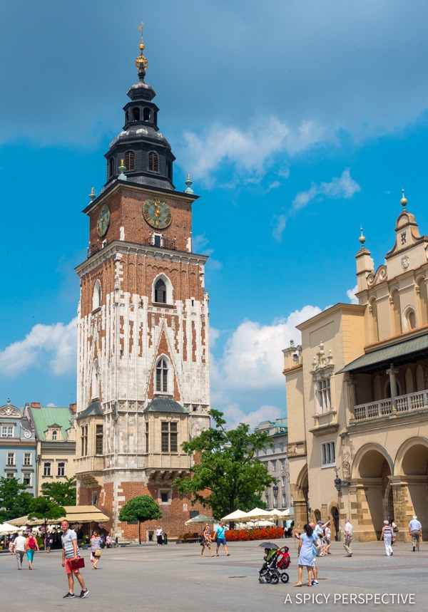 City Square - Top 10 Reasons to Visit Krakow, Poland | ASpicyPerspective.com #travel