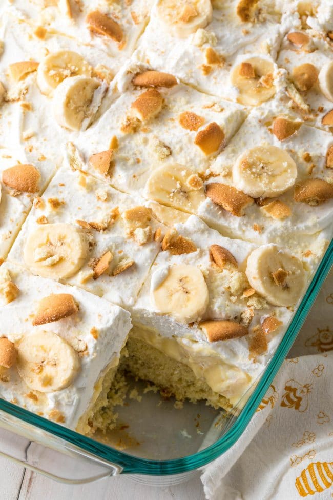 Fluffy Layered Banana Pudding Bake Recipe - 20 Easy Banana Recipes