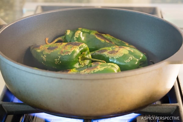 Step 1: One-Pot (Leftover) Turkey Chile Relleno Pasta Recipe | ASpicyPerspective.com