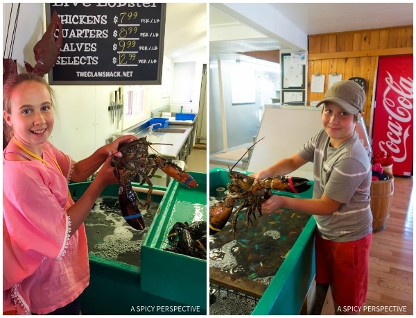 Big Lobsters in Kennebunkport, Maine Coast Crawl on ASpicyPerspective.com #travel 