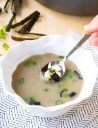 5-Ingredient Miso Soup Recipe in 5 Minutes! #ASpicyPerspective #healthy #vegan #vegetarian #miso #soup