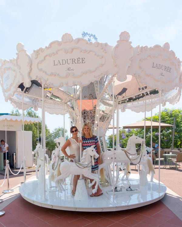Laduree Carousel Monte Carlo Monaco on ASpicyPerspective.com #travel #frenchriviera #cotedazur