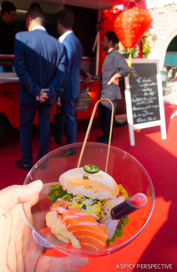 Buddha Bar Sushi in Monte Carlo Monaco on ASpicyPerspective.com #travel #frenchriviera #cotedazur