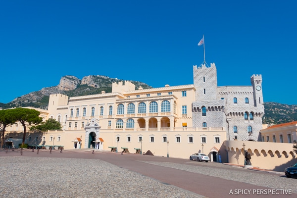 Royal Palace - Monte Carlo Monaco on ASpicyPerspective.com #travel #frenchriviera #cotedazur