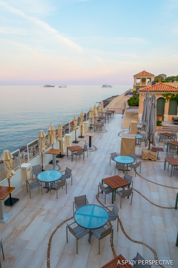 Blue Bay - Monte Carlo Monaco on ASpicyPerspective.com #travel #frenchriviera #cotedazur