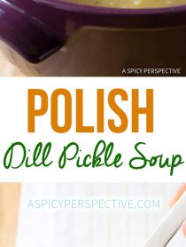 Polish Dill Pickle Soup (AKA Polish Potato Soup)