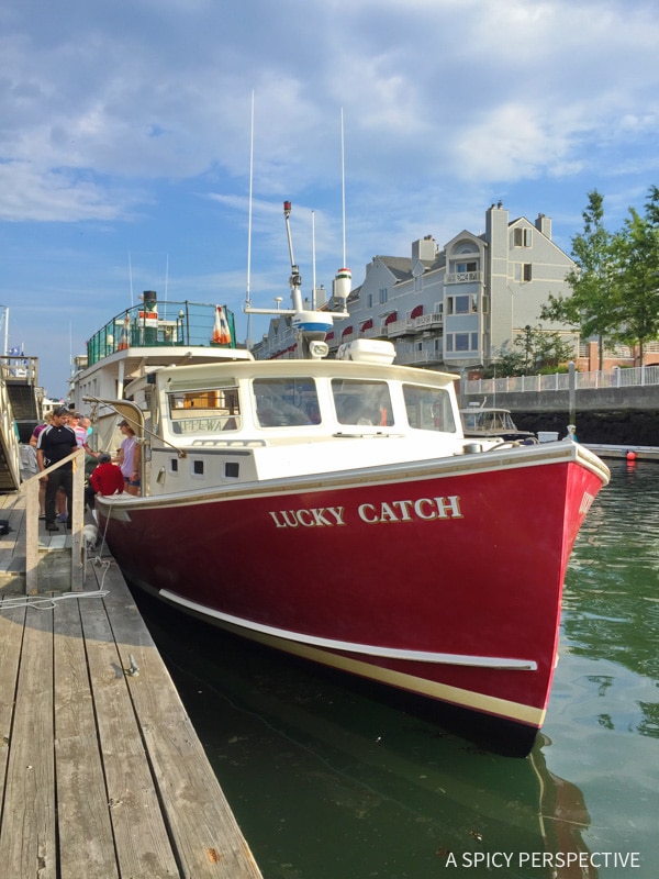 Lucky Catch Cruises in Portland, Maine Coast Crawl on ASpicyPerspective.com #travel 