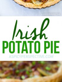 Amazing Irish Potato Pie Recipe #saintpatricksday