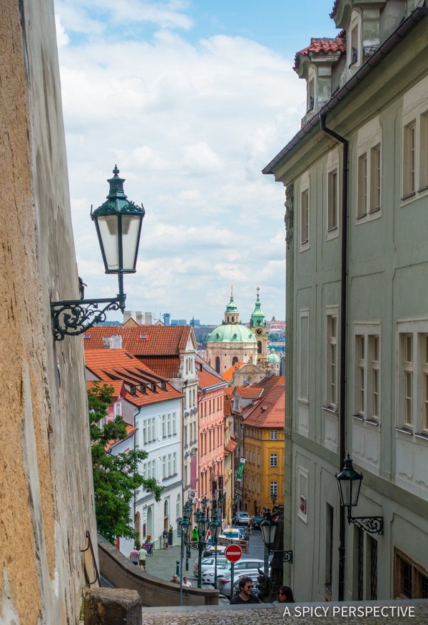 Castle Steps - Top 10 Reasons to Visit Prague, Czech Republic | ASpicyPerspective.com #travel #europe