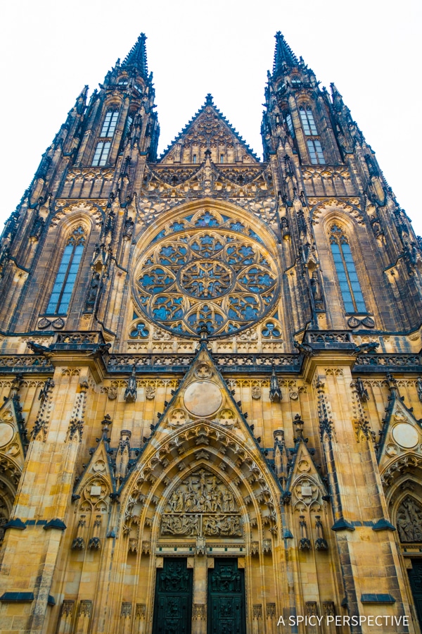 Saint Vitus Church - Top 10 Reasons to Visit Prague, Czech Republic | ASpicyPerspective.com #travel #europe